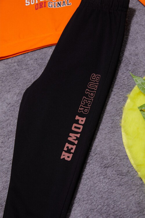 Kaplan Baskılı Kolları Yazılı Erkek Bebek Takım 14998