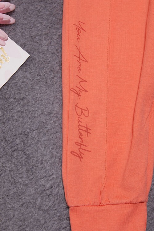 Kelebek Baskılı Simli Kız bebek Eşofman Takımı 14999