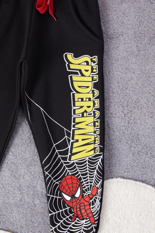 Kırmızı Örümcek Adam Baskılı Tişörtlü Erkek Çocuk Takım 15218