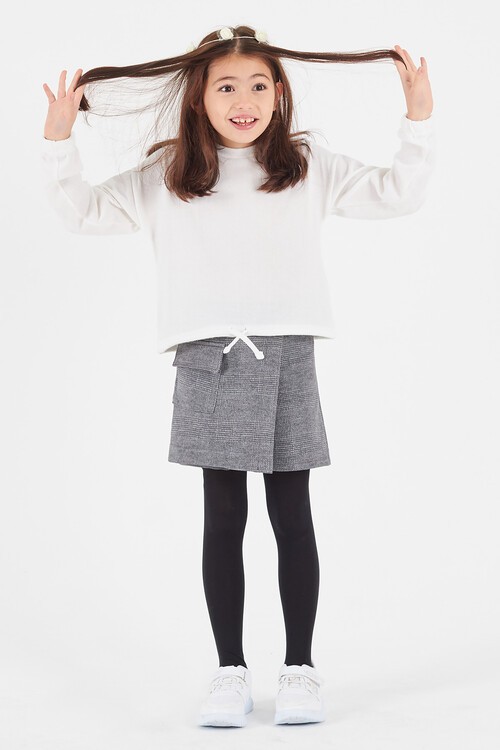 Kız Çocuk Etekli Bluzlu Takım 4-12 Yaş 14636