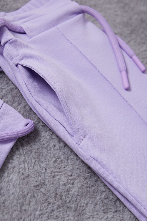 Kız Çocuk Fearless Yazı Baskılı Eşofman Takımı 14975