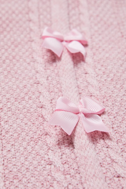 Kız Çocuk Fiyonklu Triko Kazak 14642