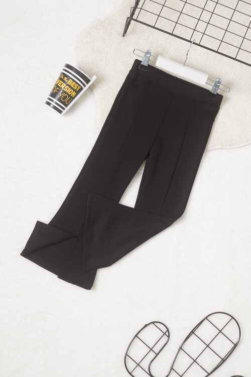 Kız Çocuk İspanyol Paça Fitilli Tayt 14638