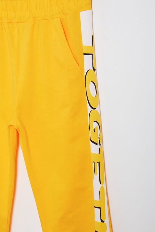 Sırt Baskı Detaylı Ayıcıklı Kız Çocuk Eşofman Takımı 14993