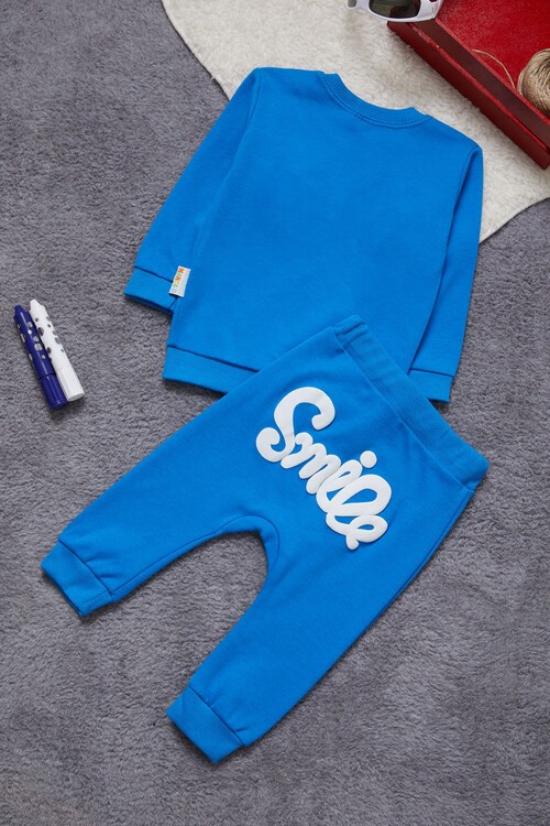 Smile Kabartmalı Bebek Takım 0-9 Ay 14349