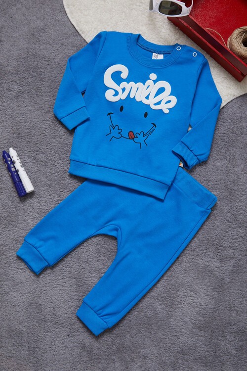 Smile Kabartmalı Bebek Takım 0-9 Ay 14349