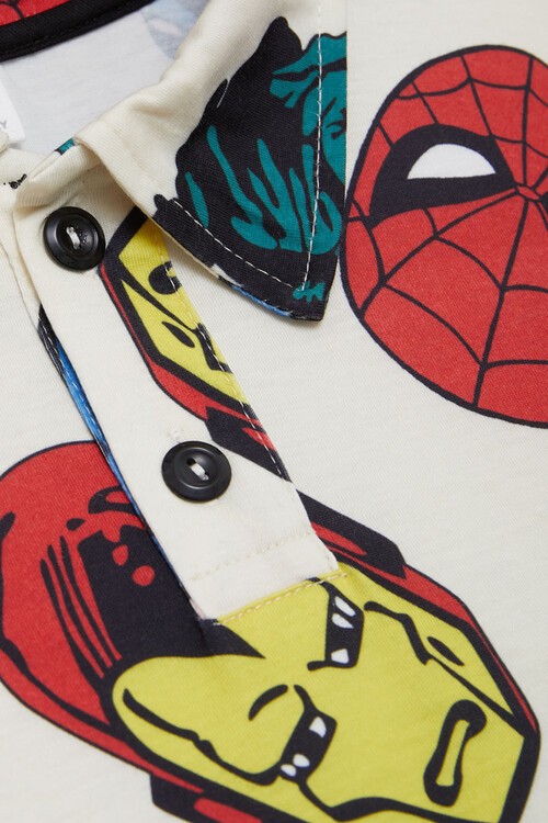 Süper Kahraman Baskılı Çocuk Tişört 3-10 Yaş 15030