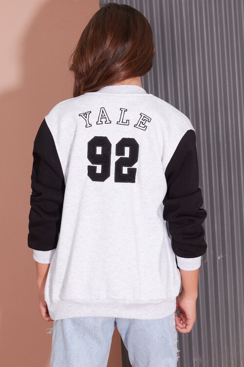Yale Yazılı Kız Kolej Ceket  14628