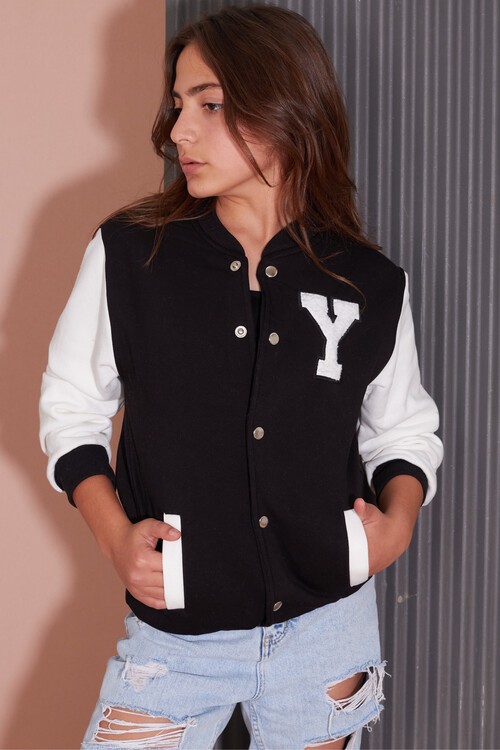 Yale Yazılı Kız Kolej Ceket  14628