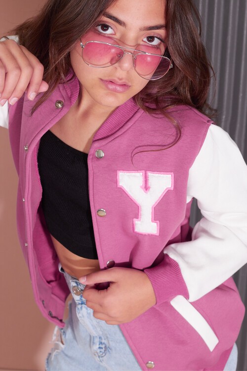 Yale Yazılı Kız Kolej Ceket  14628