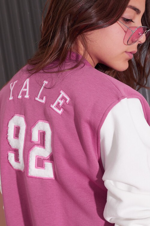 Yale Yazılı Kız Kolej Ceket  14628