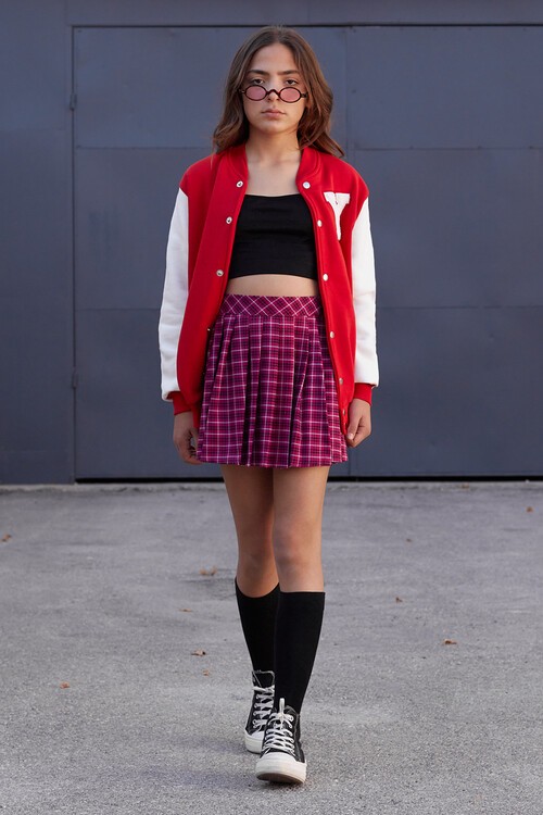 Yale Yazılı Kız Kolej Ceket  14628