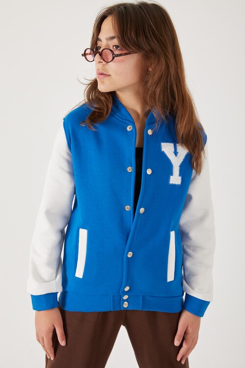 Yale Yazılı Kız Kolej Ceket  14628