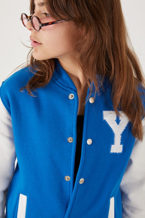 Yale Yazılı Kız Kolej Ceket  14628