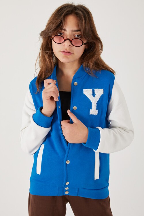 Yale Yazılı Kız Kolej Ceket  14628