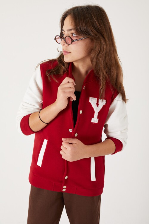 Yale Yazılı Kız Kolej Ceket  14628