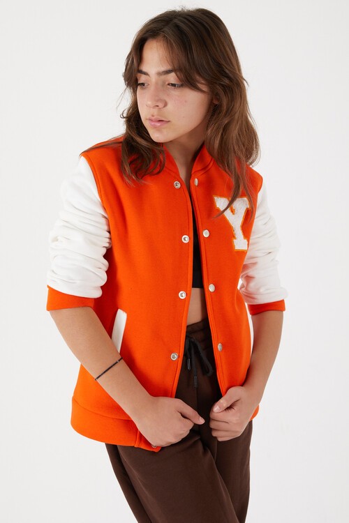 Yale Yazılı Kız Kolej Ceket  14628