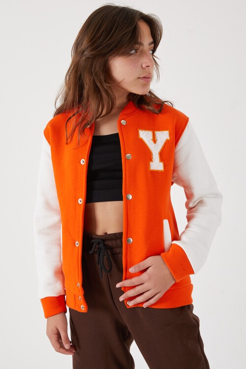 Yale Yazılı Kız Kolej Ceket  14628