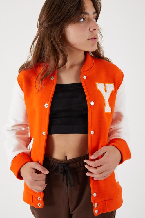 Yale Yazılı Kız Kolej Ceket  14628