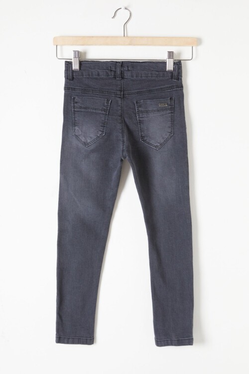 Erkek Çocuk Füme Dar Paça Jean Pantolon 16174