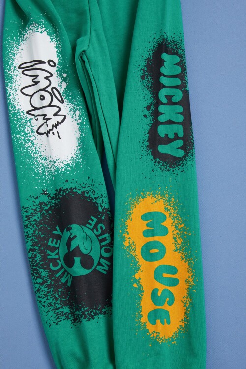 Erkek Çocuk Mickey Baskılı Yazlık Takım  15586