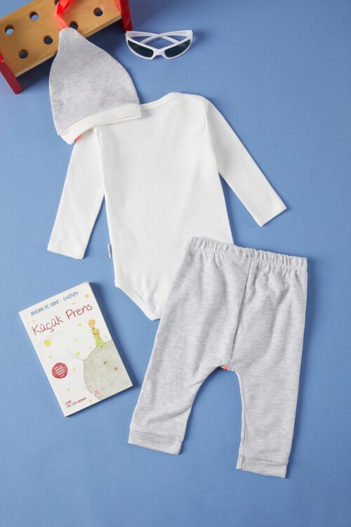 Erkek bebek Sevimli Tulum Takımı 15469