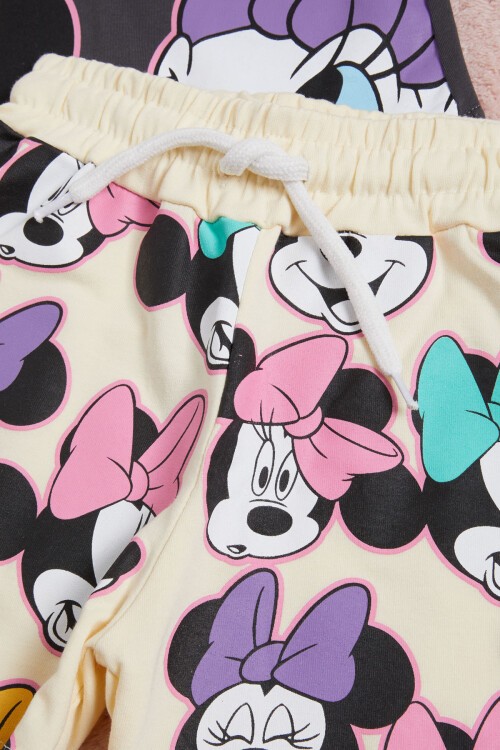 Fare Karakter Baskılı Kız Çocuk Şortlu Takım 15563