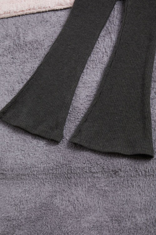 Haki İspanyol Paça Fırfırlı Kız Çocuk Takım 16391