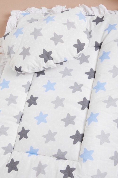 İndigo Yıldızlı Yastıklı Erkek Bebek Alt Açma 16099