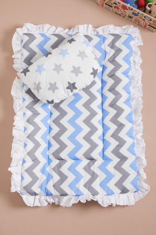 İndigo Yıldızlı Yastıklı Erkek Bebek Alt Açma 16099