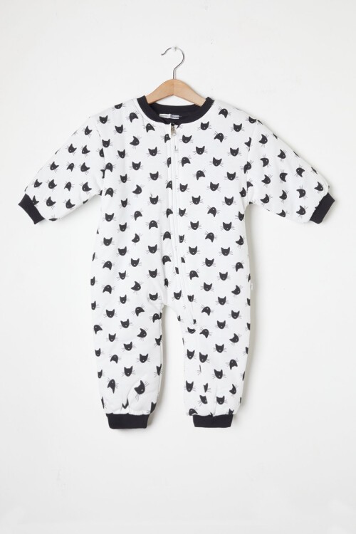 Kedi Desenli Kız Çocuk Uyku Tulumu 16362