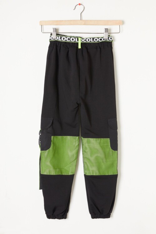 Kız Çocuk Kargo Cepli Pantolon 16058