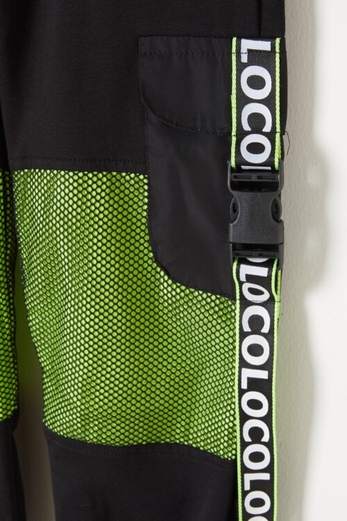 Kız Çocuk Kargo Cepli Pantolon 16058