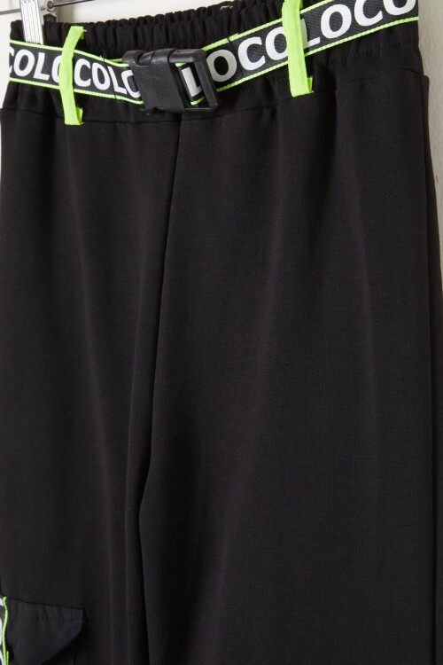 Kız Çocuk Kargo Cepli Pantolon 16058