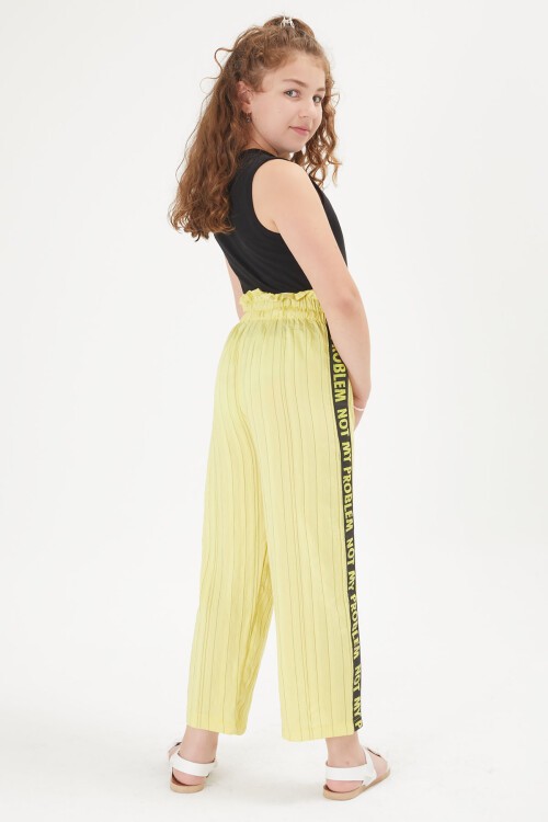 Kız Çocuk Sarı Pantolon 16059