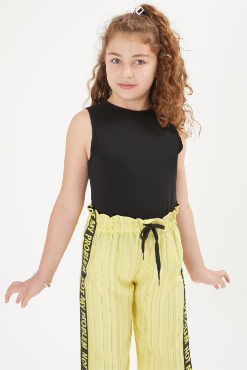 Kız Çocuk Sarı Pantolon 16059