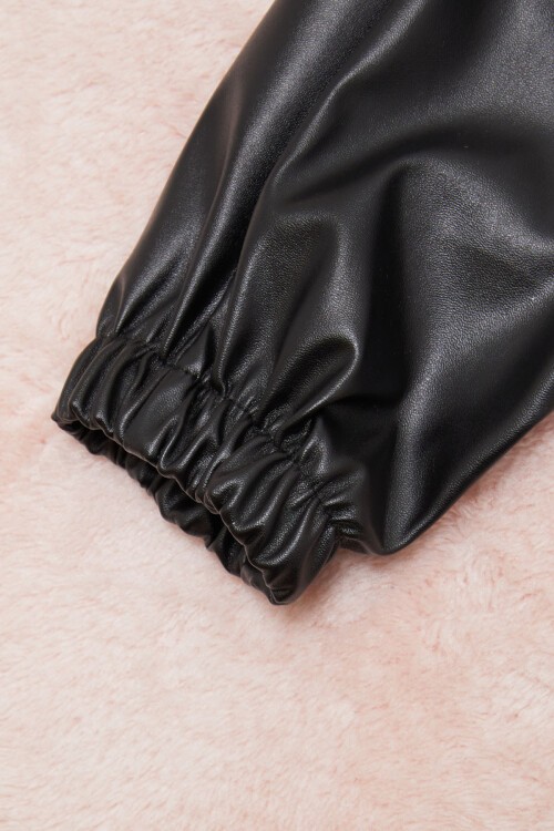 Kız Çocuk Siyah Tüllü Bluz Pantolonlu Takım 15038