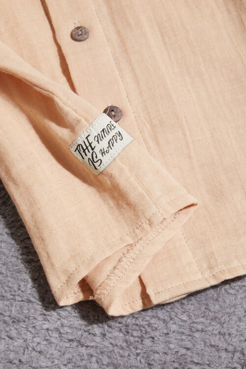 Krem Gömlekli Erkek Çocuk Takım Elbise 15435