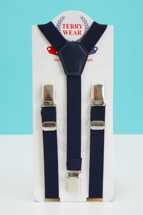 Lacivert Pantolon Askısı Çocuk 15614