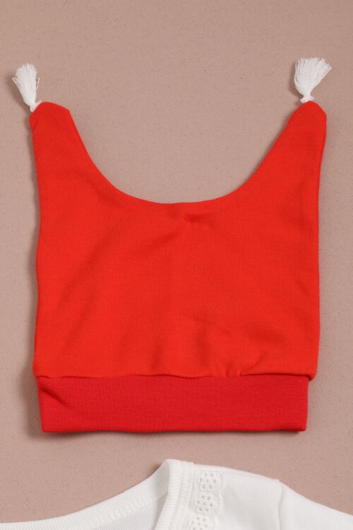 Lalezar Desen Patikli Kız Bebek 5li Yenidoğan Zıbın Seti 16127