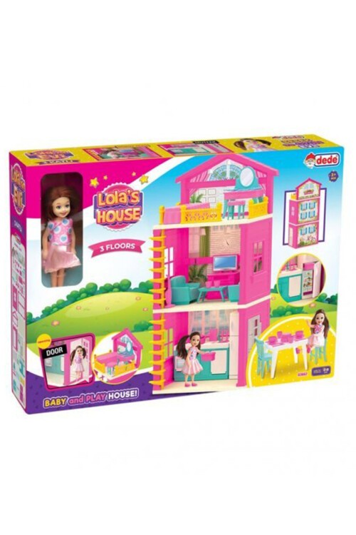 Lolanın 3 Katlı Evi Oyuncağı 16065