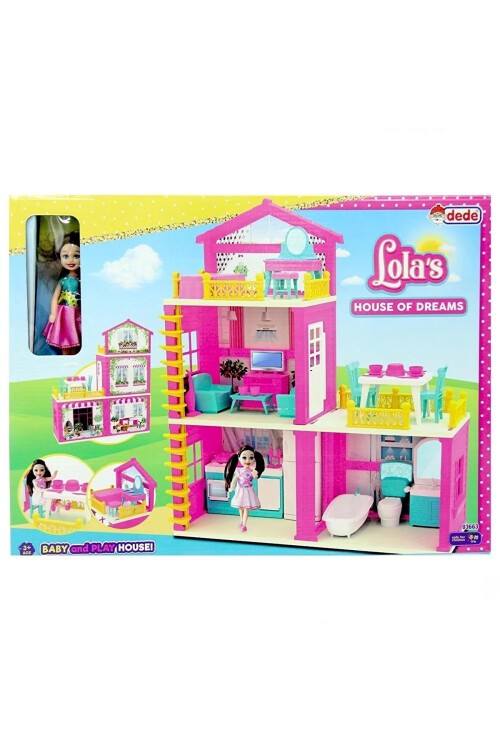 Lolanın Düşler Evi - Bebek ve Oyun Evi 16073