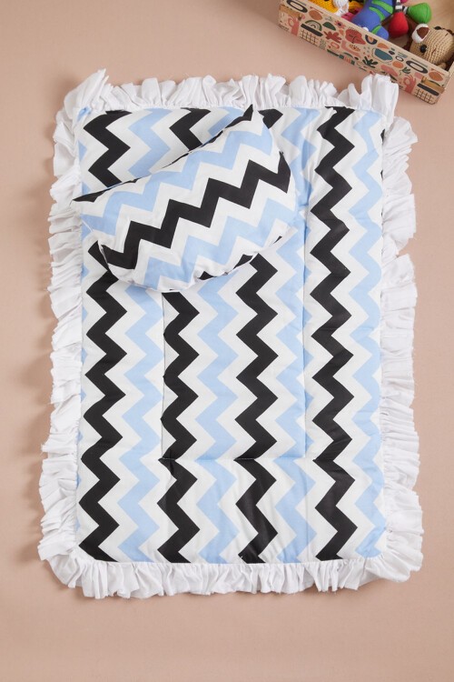 Mavi Yıldızlı Yastıklı Erkek Bebek Alt Açma 16101