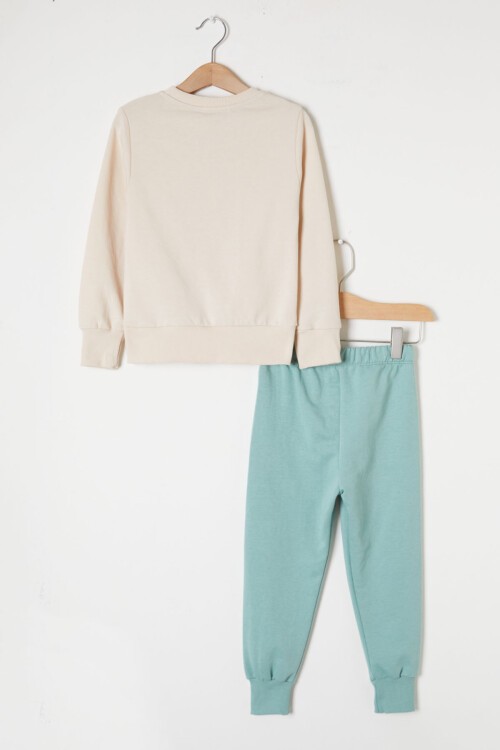 Mint Kaplan Baskılı Erkek Çocuk Eşofman Takımı 16354