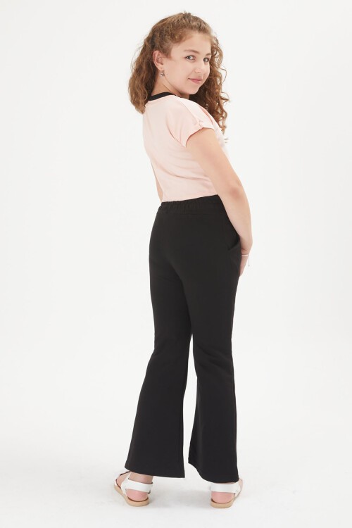 Pembe Croplu Atletli Kız Çocuk 3lü Takım 16042