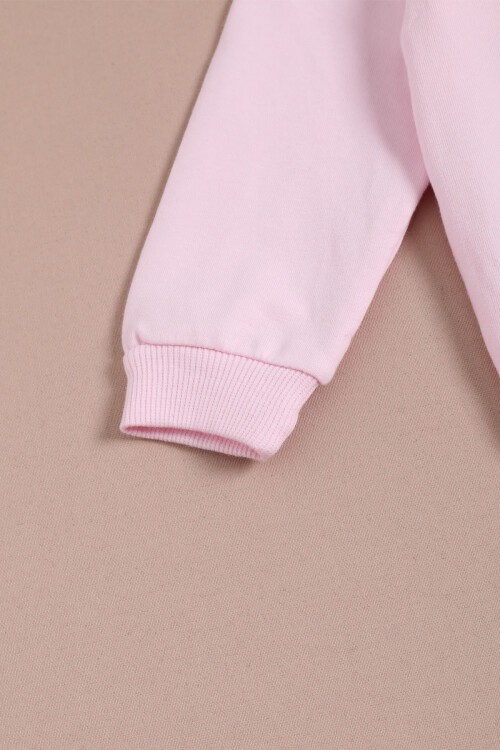 Pembe Dantel Detaylı Kız Bebek Takımı 16154