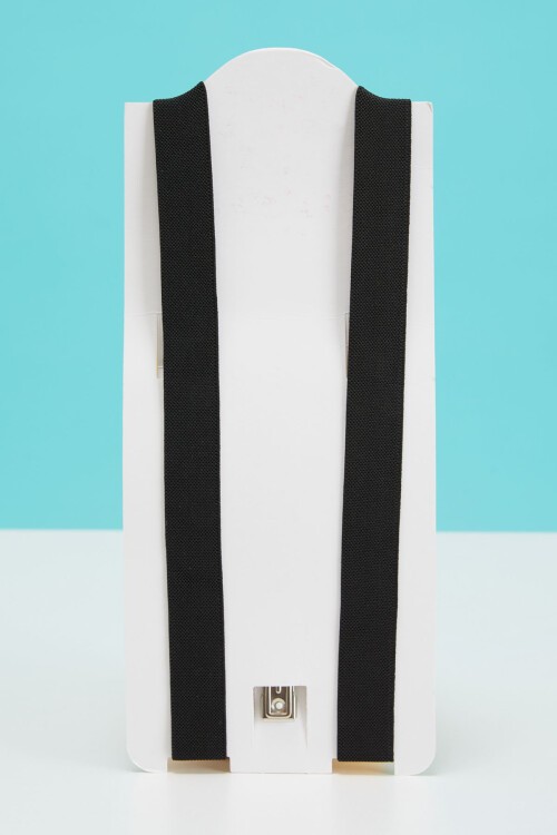 Siyah Pantolon Askısı Çocuk 15615