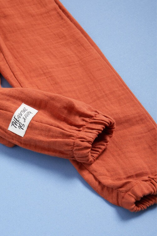 Taba Kapüşonlu Erkek Çocuk Yazlık Eşofman Takımı 15573