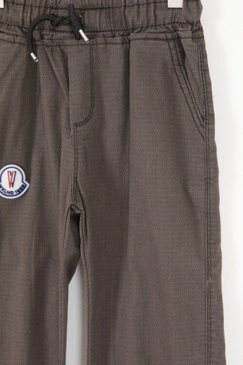 Antrasit Dokulu Kumaş Erkek Çocuk Pantolon 16849