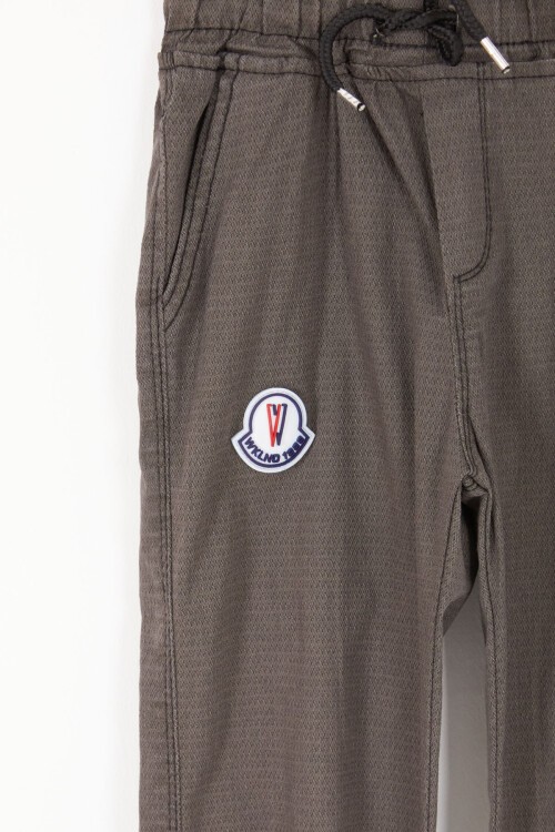 Antrasit Dokulu Kumaş Erkek Çocuk Pantolon 16849